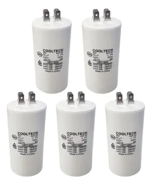 Capacitor Cooltech 50 Mf (5 unidades)