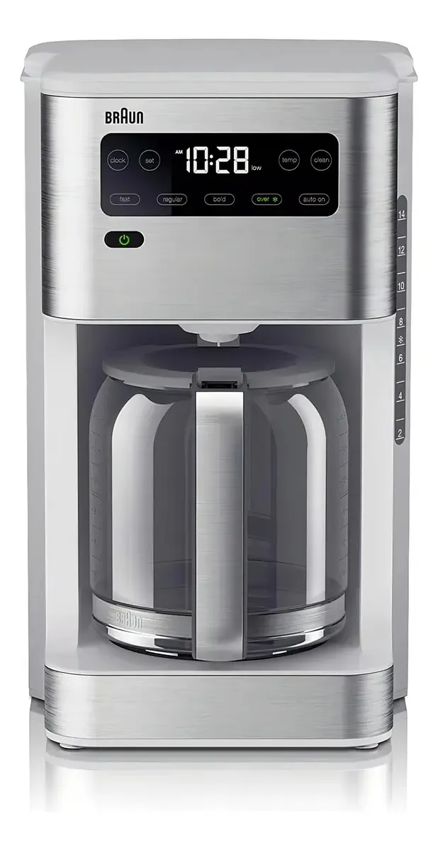 Cafeteira branca Braun KF5650WH