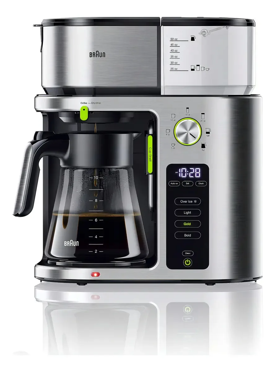 Braun Kfsi - Cafeteira multisserviço, aço inoxidável