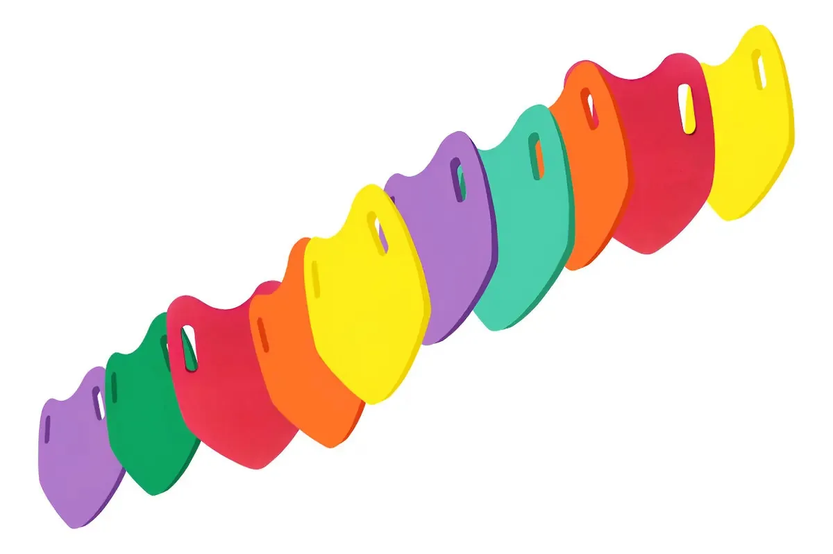 10 pranchas de flutuação e suporte Eva Dolphin, ideais para nadar - cores variadas