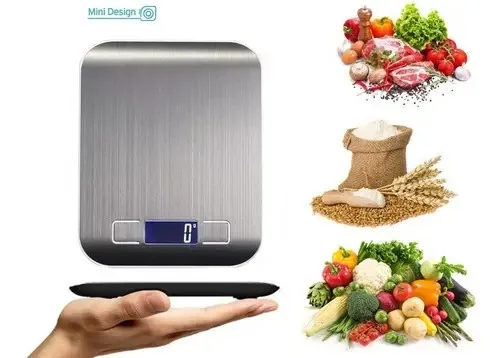 Balança de cozinha digital Binduo BINDUO prateado