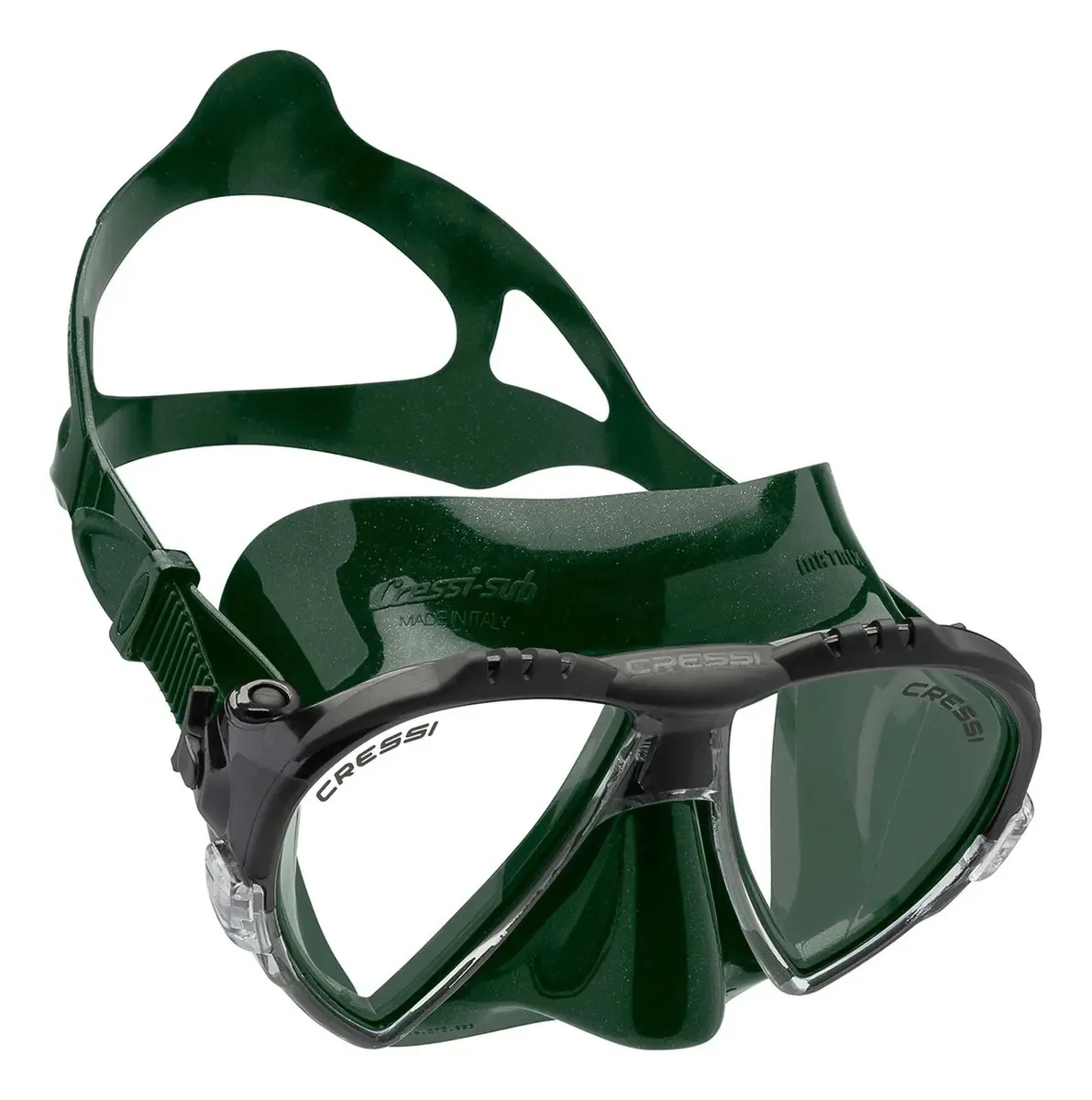 Máscara De Mergulho Cressi Matrix Cor Verde