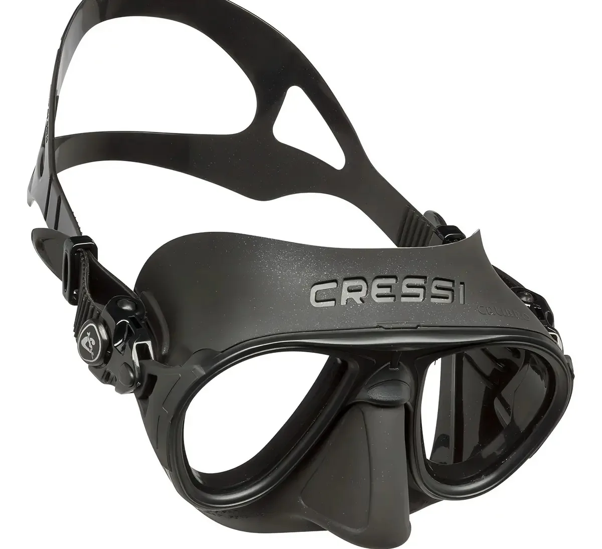 Máscara De Mergulho Cressi Calibro Cor Preto