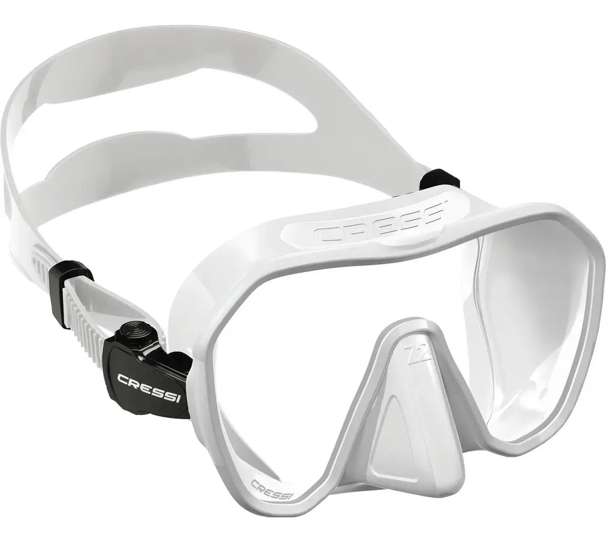 Máscara De Mergulho Cressi Z2 Cor Branco