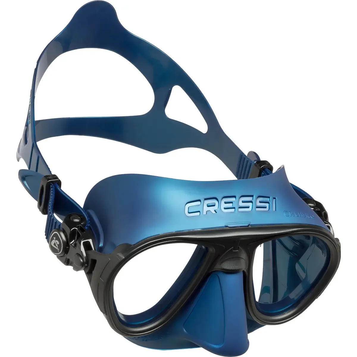 Máscara De Mergulho Cressi Calibro Cor Azul