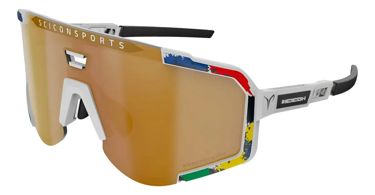 Óculos Esportivos Scicon Aeroscope Bronze Multimirror com Proteção UV