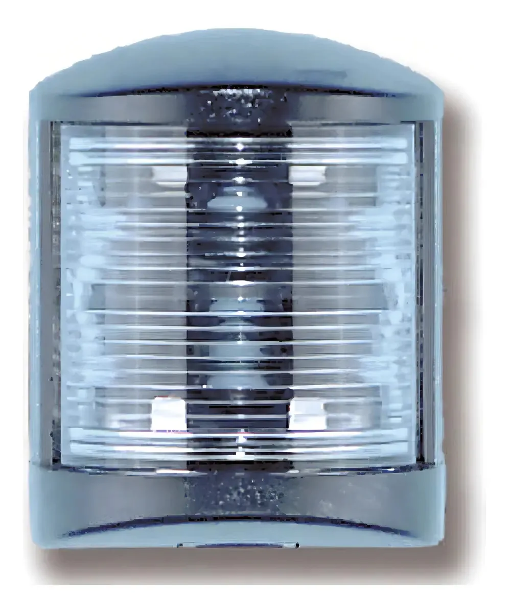 Luz Navegação Mastro Preto 225º LED/Halógeno Easy Croce TREM p/ Barcos