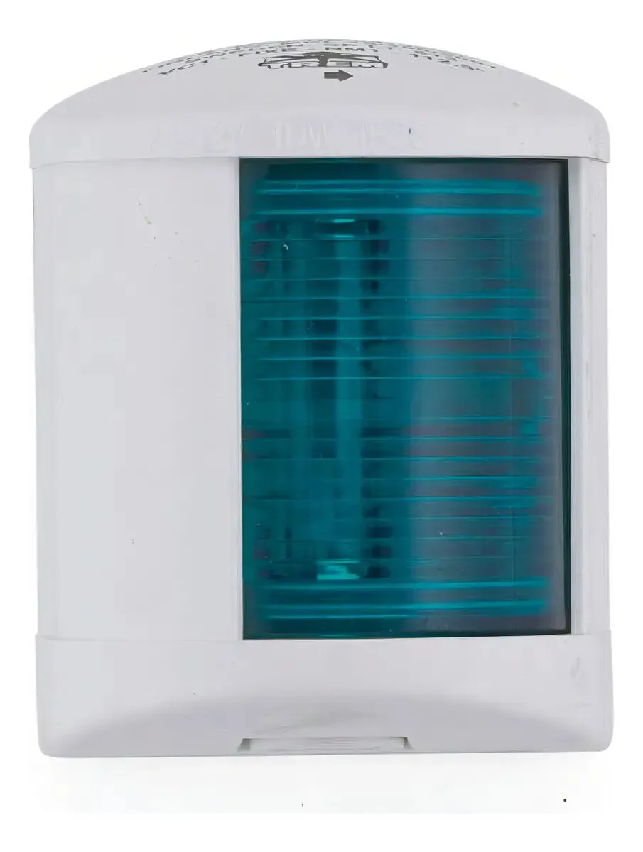 Luz De Navegação Boreste Led TREM Para Embarcações Até 12m Resistente Água