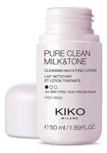 Kiko Milano Leite De Limpeza E Tónico 2 Em 1 50ml