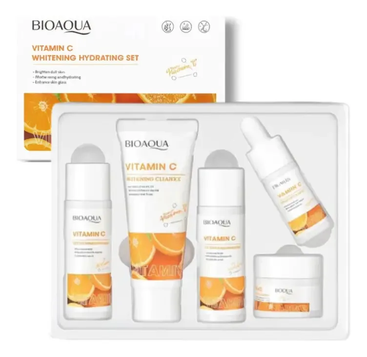 Kit Mini de Cuidados Faciais para Viagem Vitamina C Bioaqua