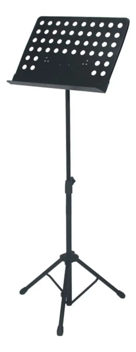 Suporte de partitura direta sinfônica reforçada Quiklok Ms/330 preto