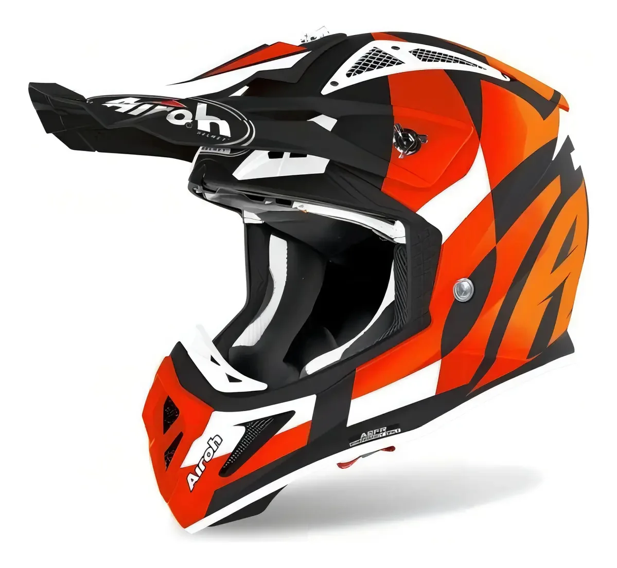 Capacete Airoh Aviator Ace Trick Orange Matt