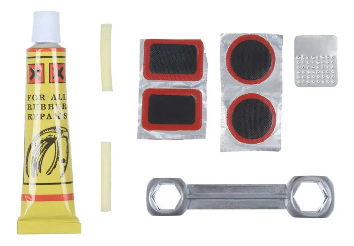 Kit autoadesivo de reparo de adesivo para bicicletas