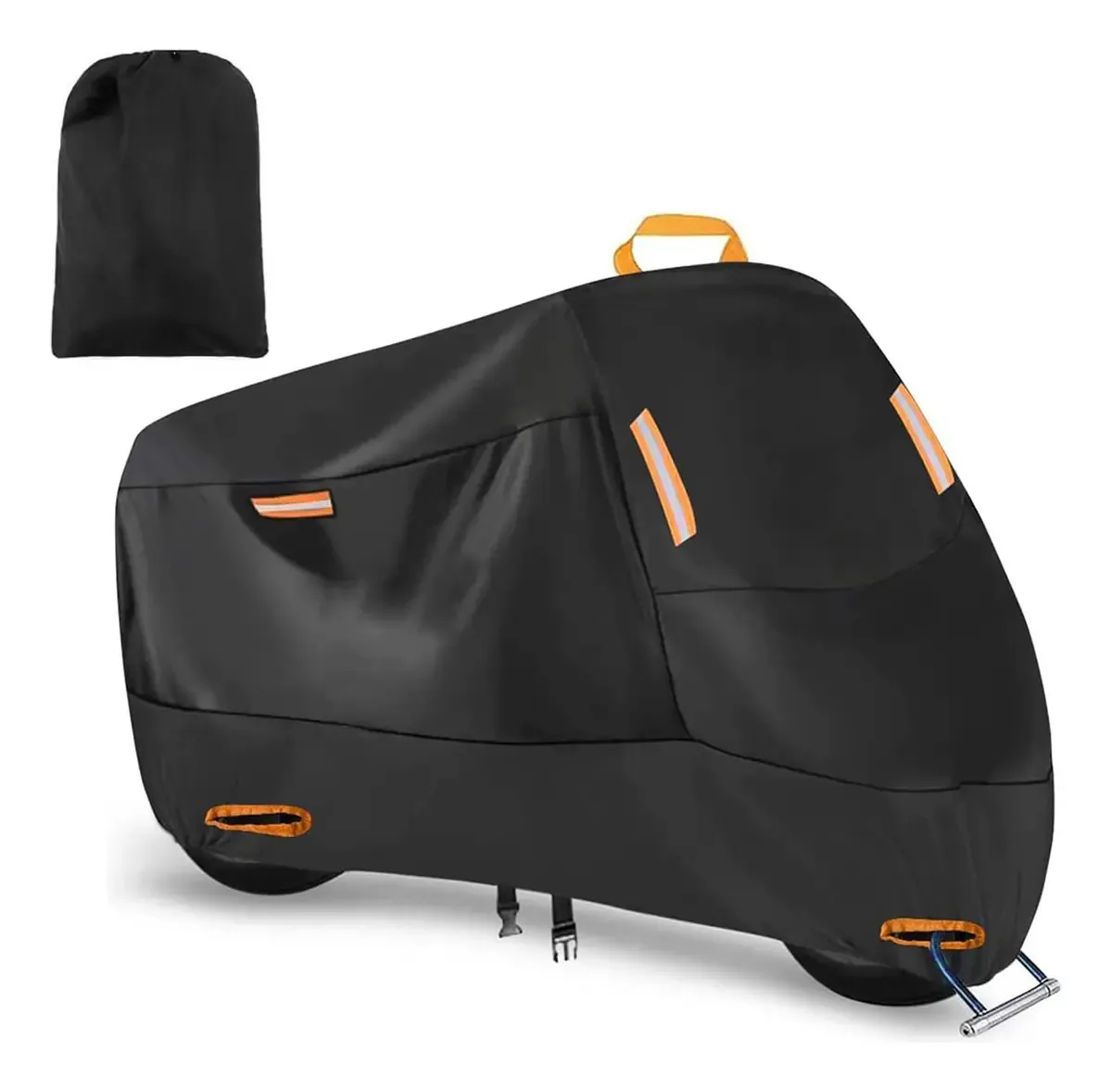 Capa de motocicleta impermeável grossa e capas de motocicleta Xxxl