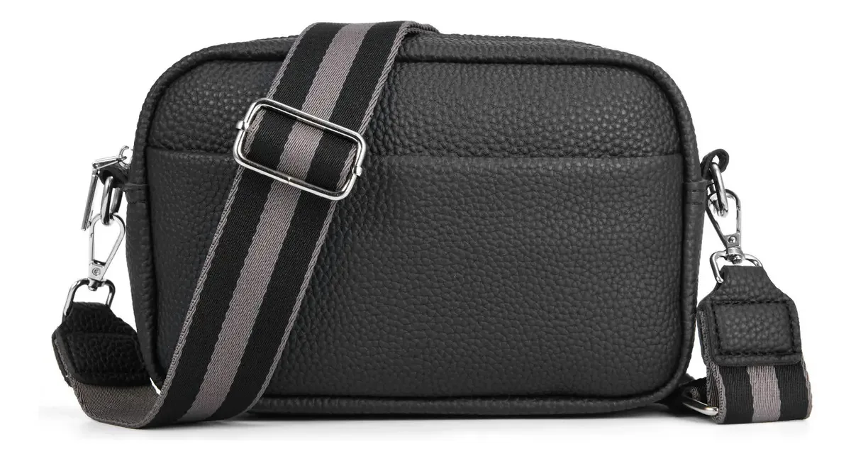 Cor: Bolsas de ombro: pretas, pequenas, quadradas, bolsas de moda casual para mulheres