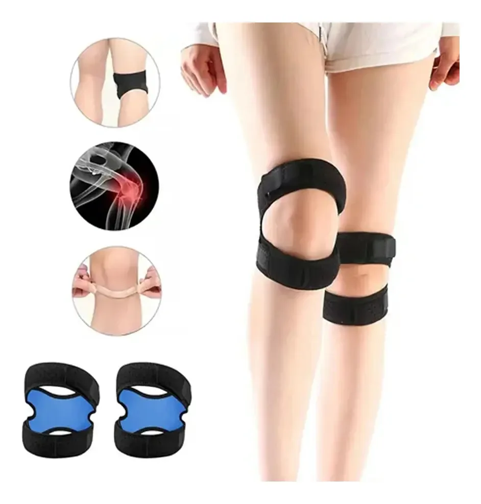 Joelheiras elásticas Joelheiras de ginástica