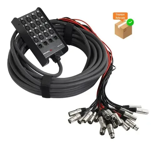 Proel Ebn-1604 Snake Viper 16 entradas 4 saídas 25 Mts