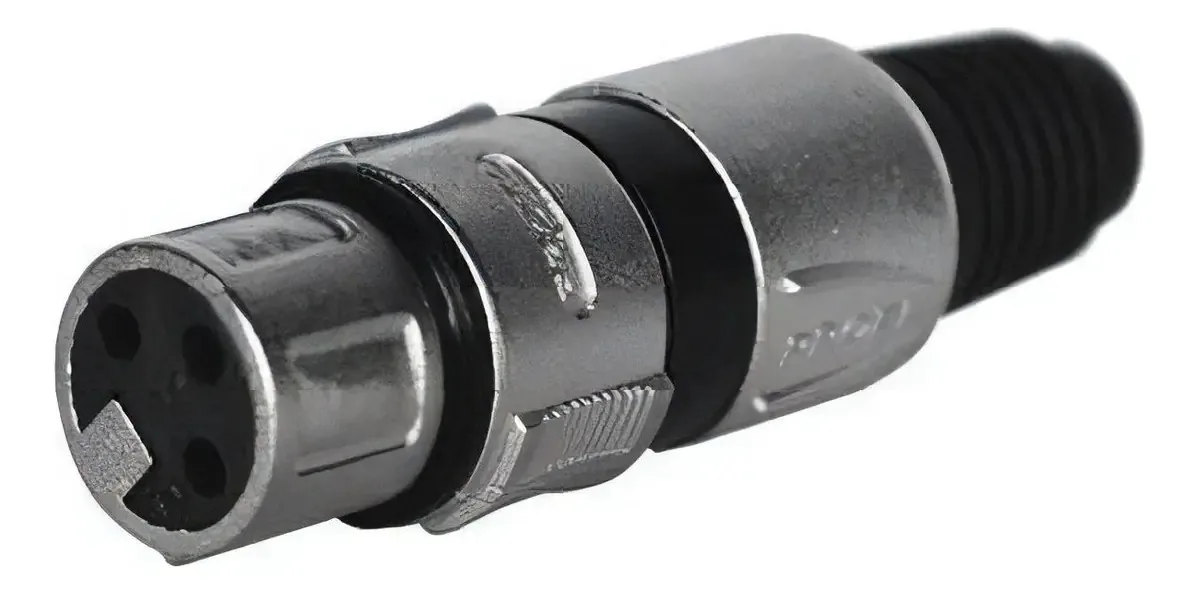 Conectores Canon Proel XLR-3FVproBK fêmeas Paq 20