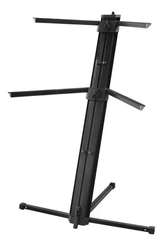 Suporte de teclado duplo ajustável Proel DHKS10BK