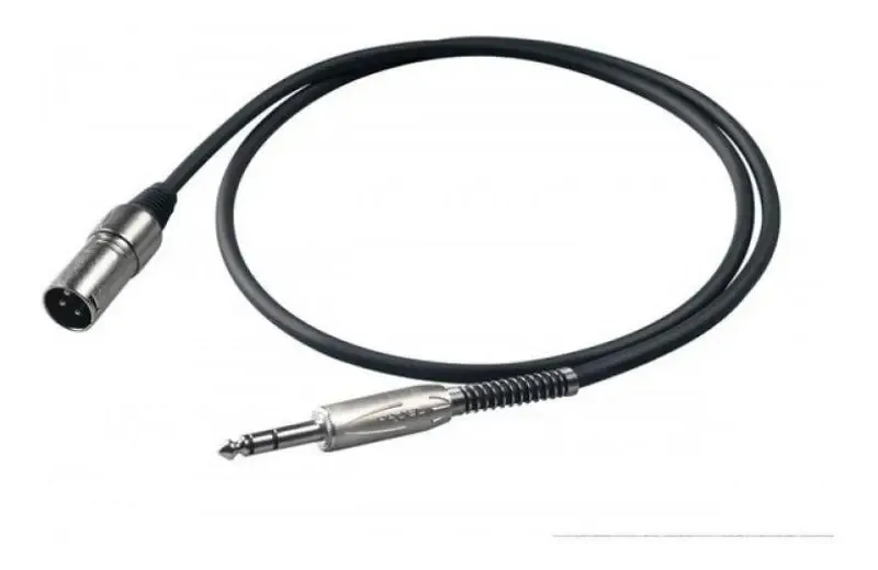 Cabo Proel Bulk 230Lu3 macho para Trs XLR/Bulk 230 Lu3 (3 mts)