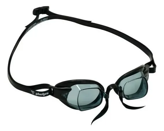 Óculos de natação transparentes Aqua Sphere Chronos cor preta 185020