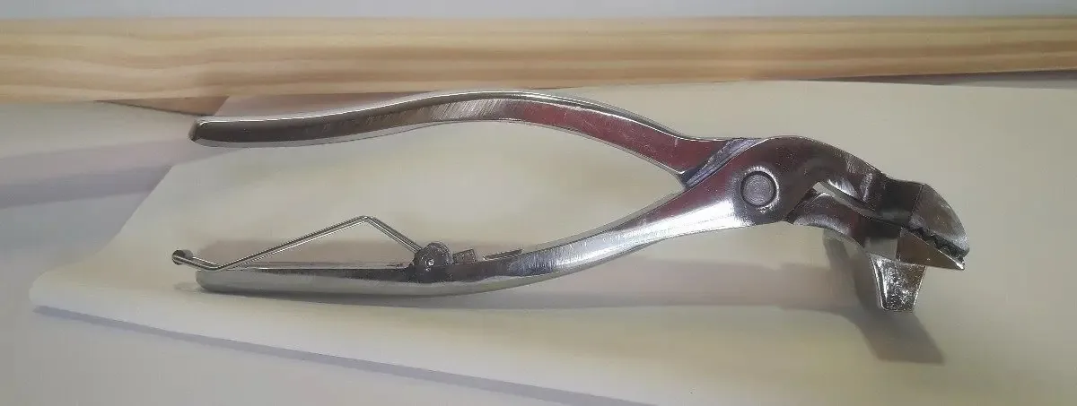 Braçadeira para tecer tela/tecido no Rack-Loom Microcentro