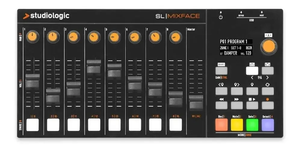 Controlador Studiologic Sl Mixface