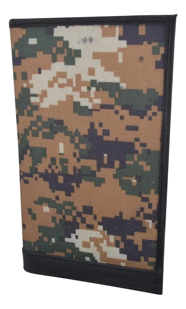 Carteira com suporte de cartão de identificação para cartões cré