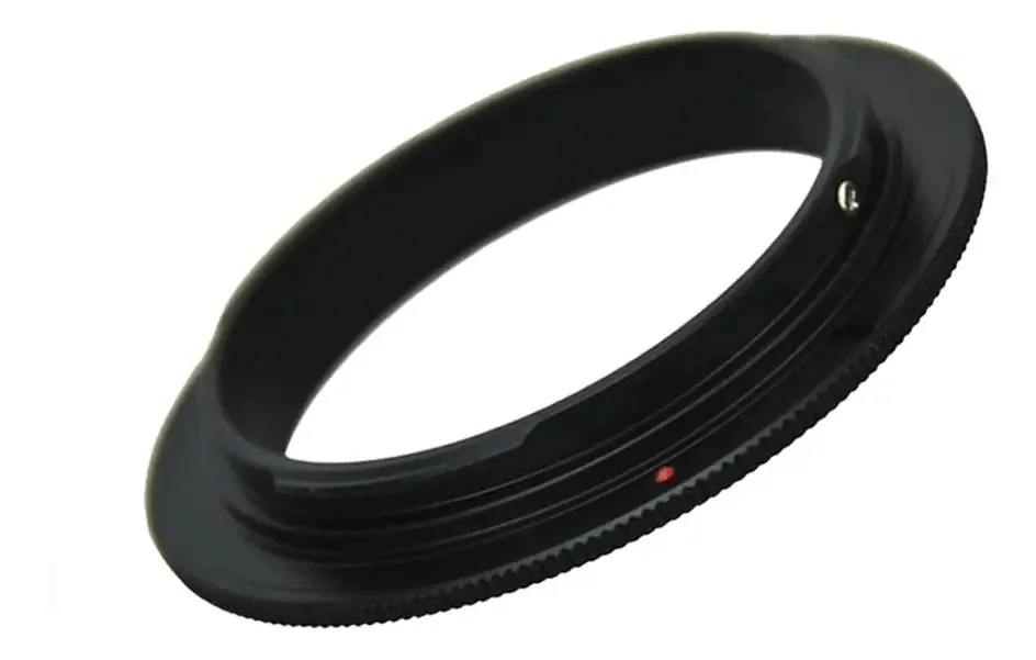 Adaptador Reverso 55mm Para Lentes E Câmeras Canon Eos