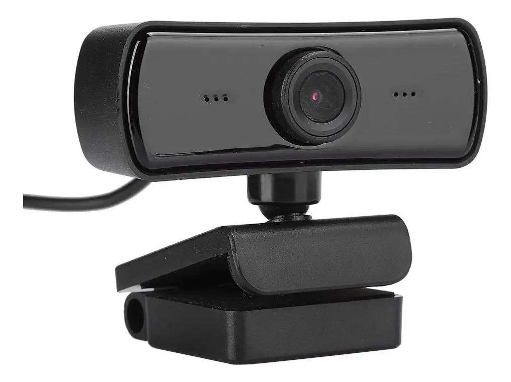 Webcam de alta definição 070 com microfone Webcam Câmera USB Microfone embutido Microfone de computador Câmera 4K para transmissão ao vivo/aula de rede (preta)