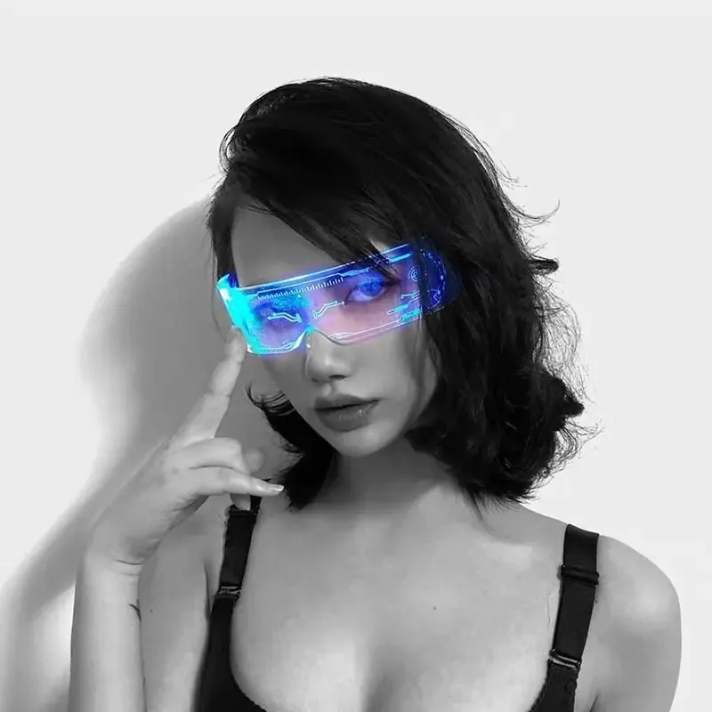 Pacote de 25 lentes de festa com luzes LED As fantasias de cosplay Cotillion iluminam suas festas