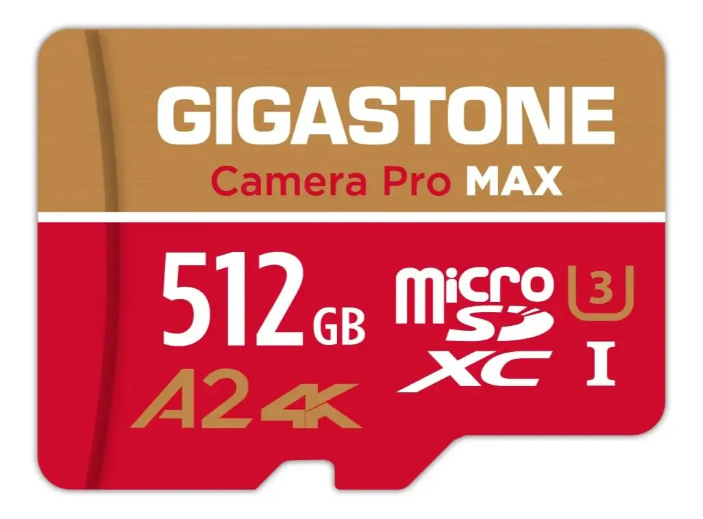 Gigastone Camera Pro MAX 512GB cartão de memória