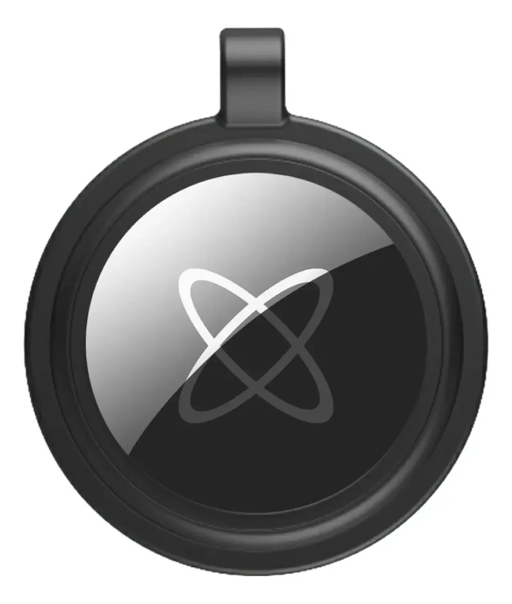 Chaveiro Megan Tech Smartag Tracker Locator, cor preta