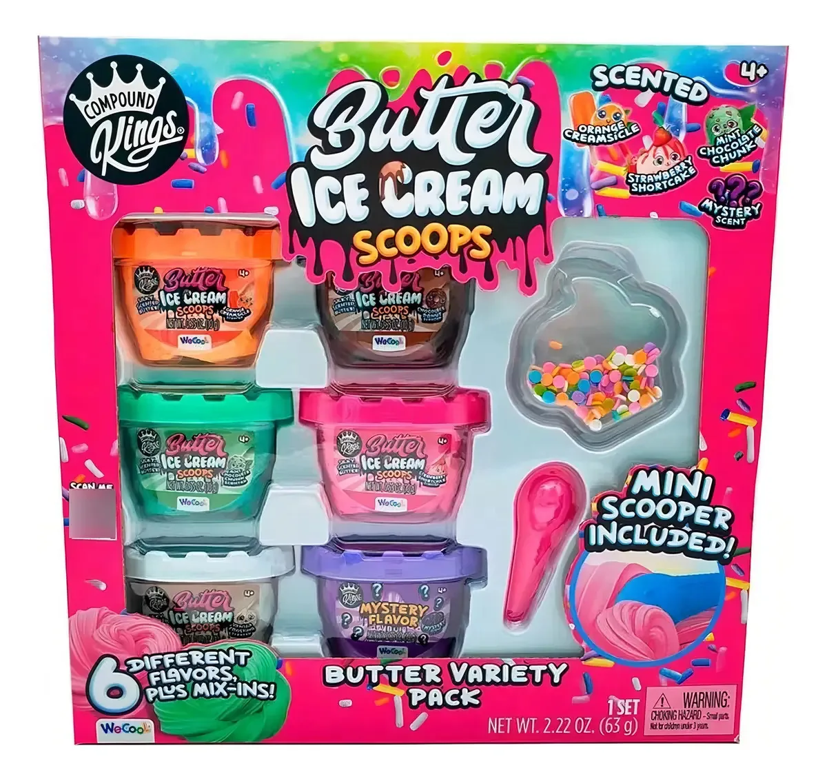 Conjunto Wecool Butter Minis Slime x 6 unidades