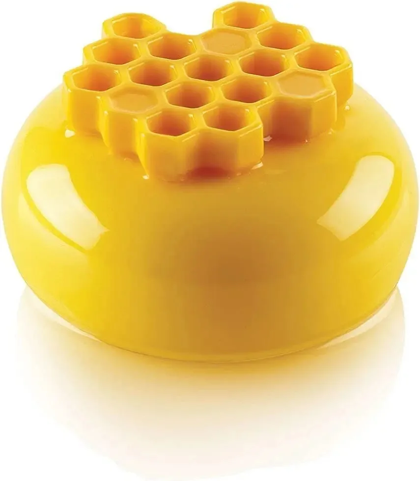 Molde de silicone para confeitaria e pastelaria Miel 8 Silikomart® Color White