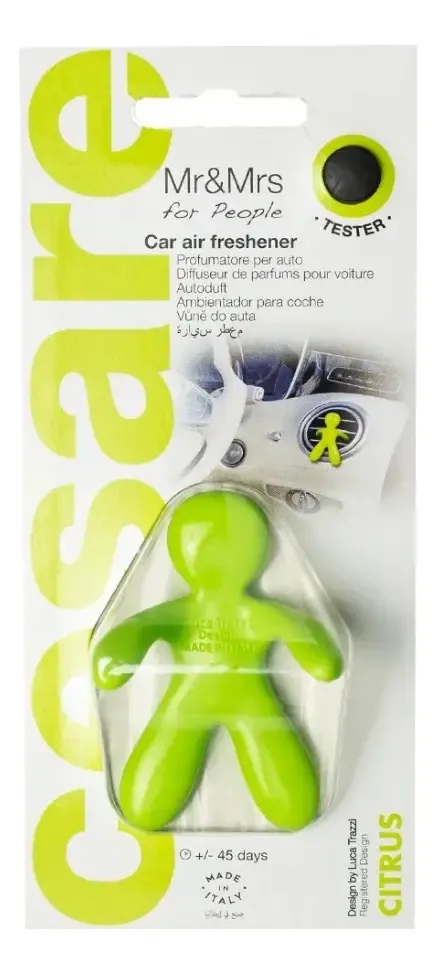 Perfumista de carro e purificador de ar em várias fragrâncias Fragrância cítrica