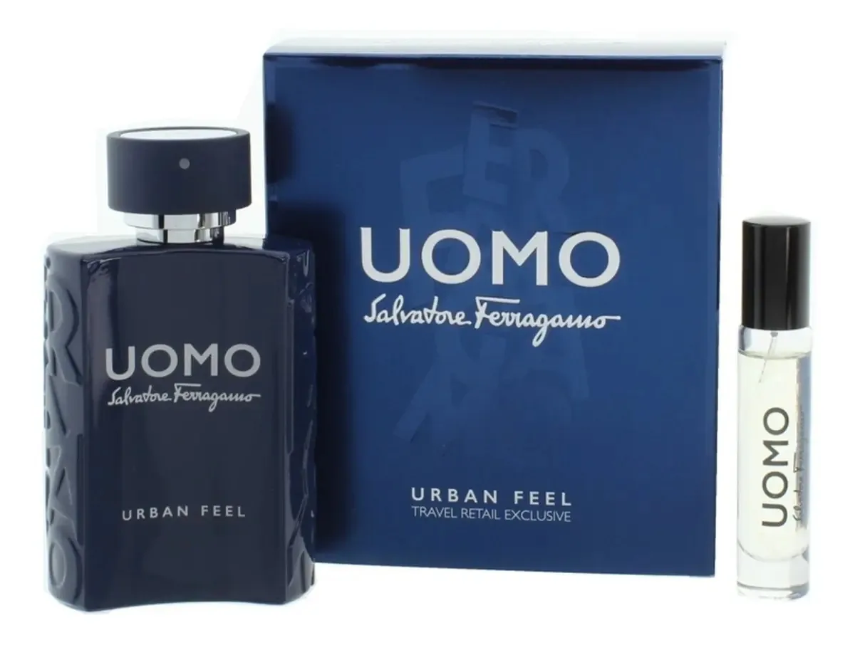 Conjunto de fragrâncias masculinas Ferragamo Urban Feel 100 ml EDT