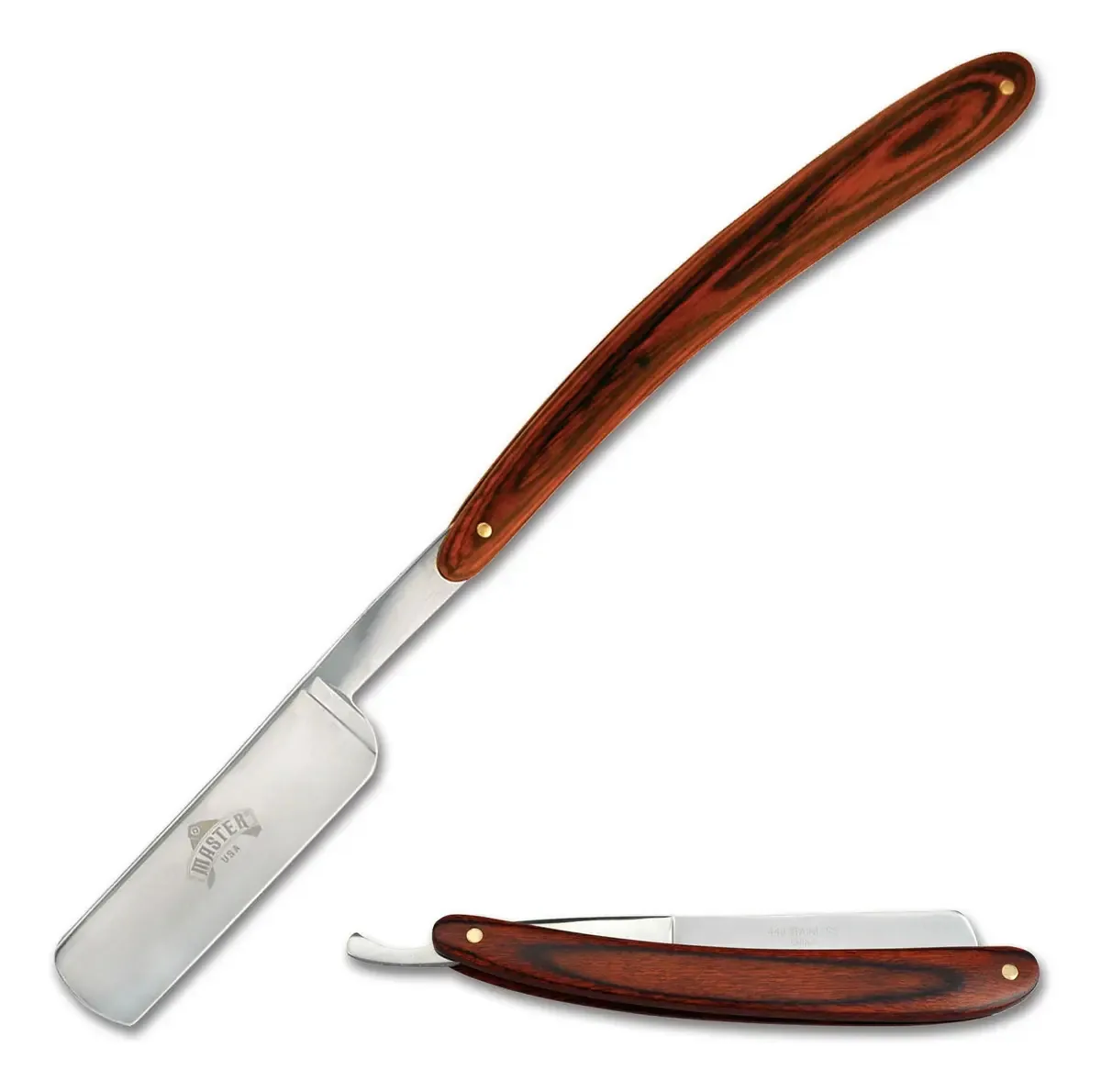 Uso do Master Razor para barbear com precisão