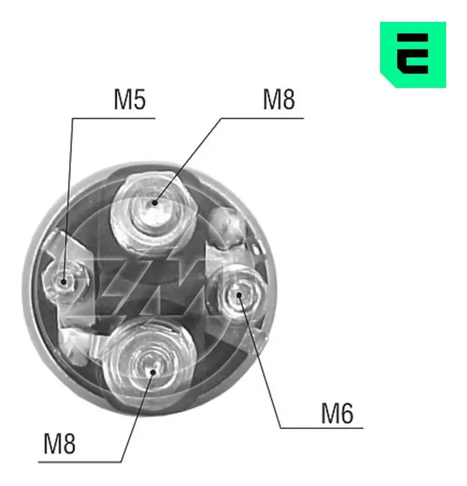 Kit De Reparação, Motor De Arranque Era Zm37891