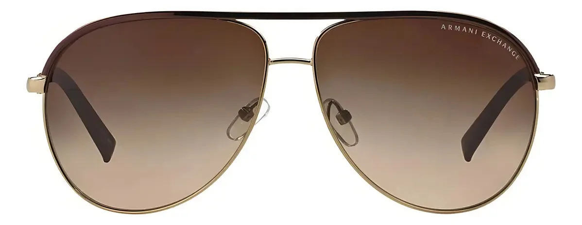 Armani Exchange Ax2002 Classic Pilot 61 mm Sóis Sóis Sóis Sóis Sóis
