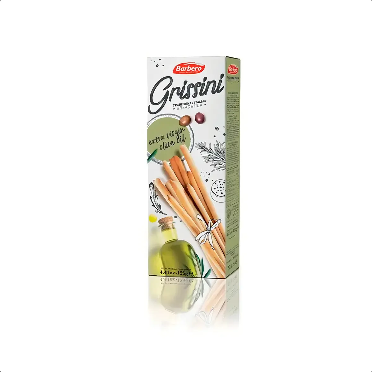 Grissini Barbero Azeite Oliva 100 Gr