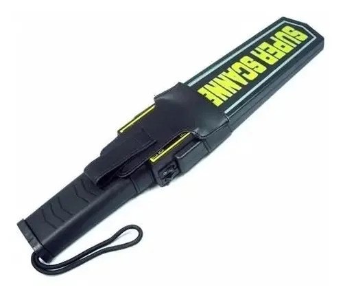 Detector Metal Leve Profissional Alta Sensibilidade A Metais Cor Preto