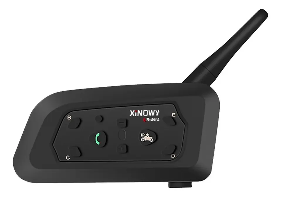 Intercomunicador de capacete de motocicleta V6Pro+