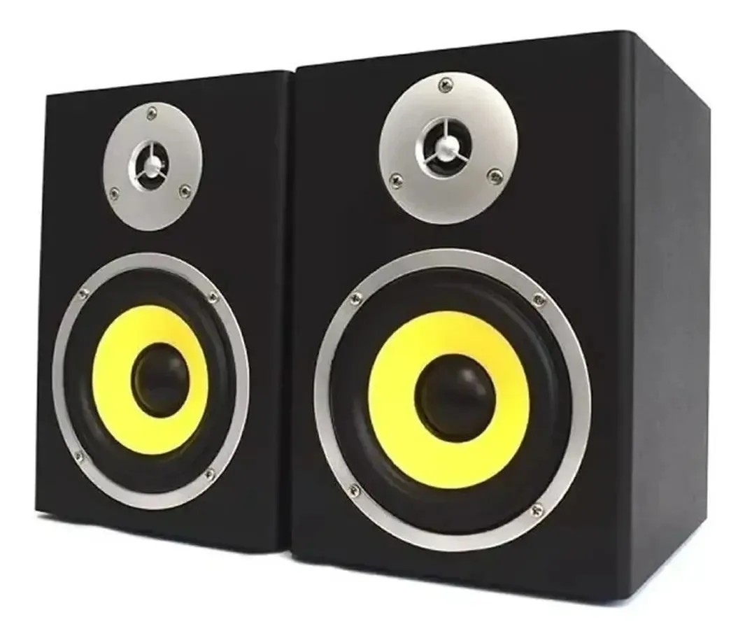 Par de monitores ativos pretos premium Apogee Studio de 5"