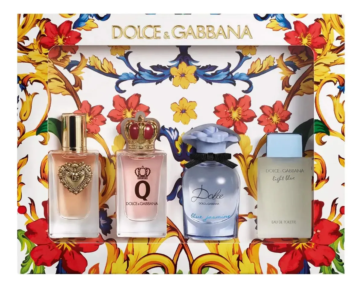 Mini conjunto de perfumes femininos Dolce & Gabbana Coffret