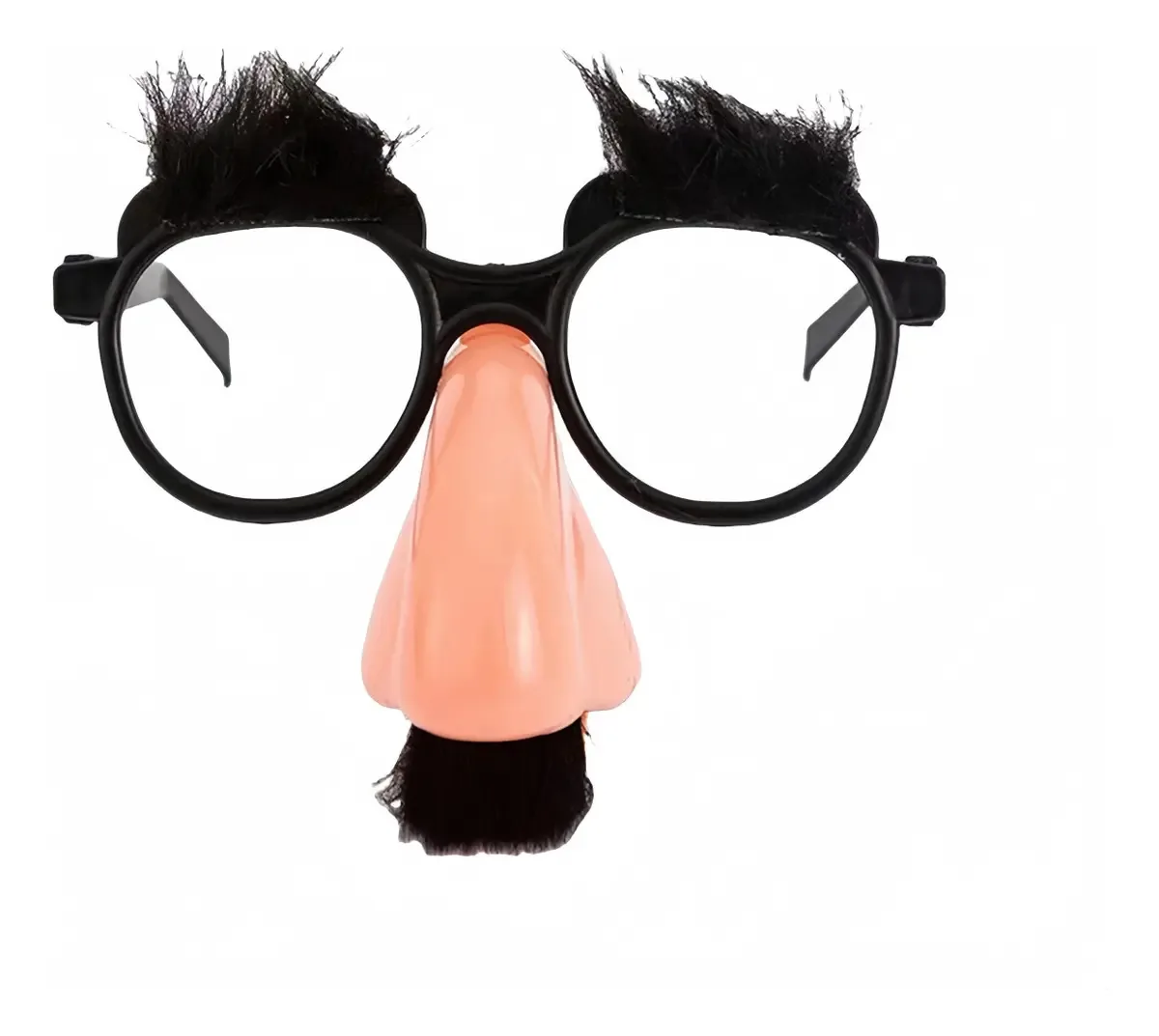 12 peças de óculos de fantasia de bigode para festas e piadas