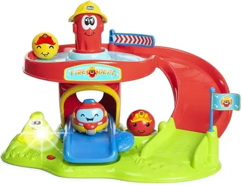 Brinquedo para bebês Chicco Rolling Spinner Color Unissex Fire Station