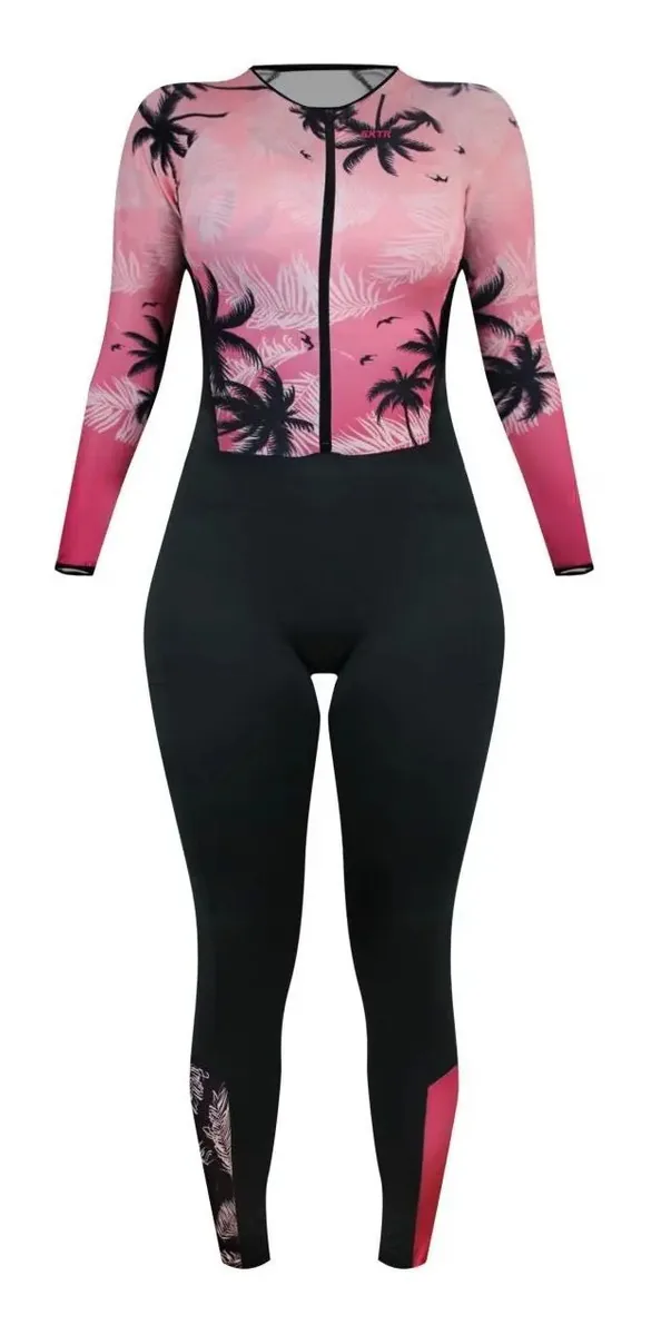 Macacão Ciclismo Feminino Manga Longa Sportxtreme Havana