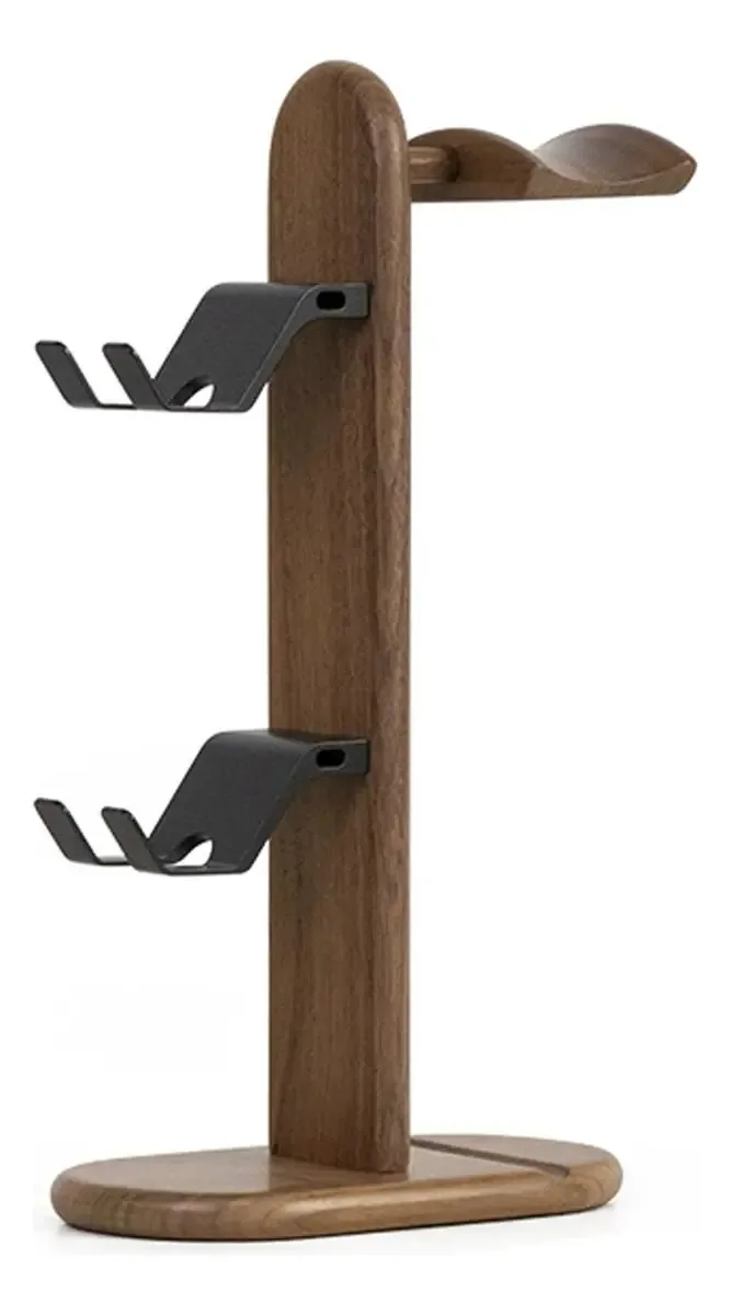 Suporte para Fones de Ouvido de Mesa, Suporte para Fones de Ouvido, Suporte Universal para Fones de Ouvido, Suporte de Alumínio para Pendurar com Almofada Protetora de Silicone, Acessórios para...