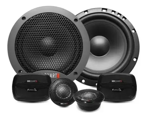 Conjunto de mídia bidirecional Mb Quart 6.5 Fsb216 preto